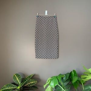 American Apparel Houndstooth Pencil Skirt